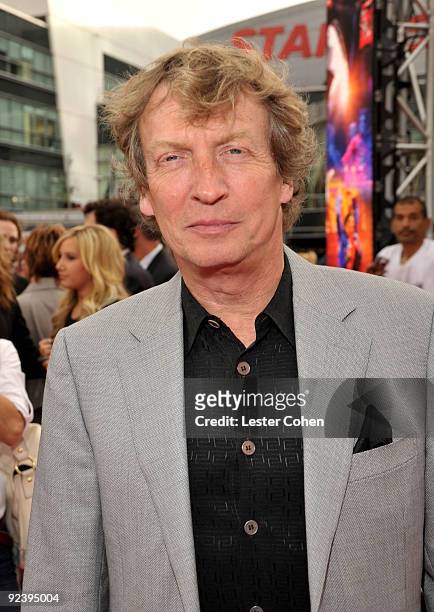 Producer Nigel Lythgoe arrives at the Los Angeles premiere of "This Is It" at Nokia Theatre L.A. Live on October 27, 2009 in Los Angeles, California.