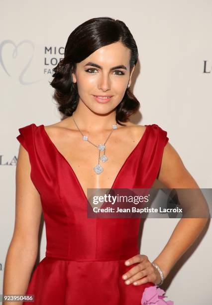 Camilla Belle attends the 12th Annual Los Angeles Ballet Gala on February 24, 2018 in Beverly Hills, California.