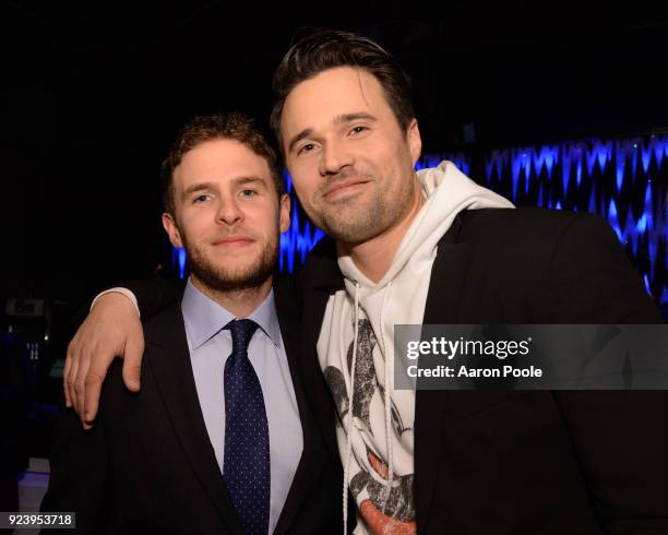 The Cast and Executive Producers of Walt Disney Television via Getty Images's "Marvel's Agents of S.H.I.E.L.D." celebrate its milestone 100th episode...