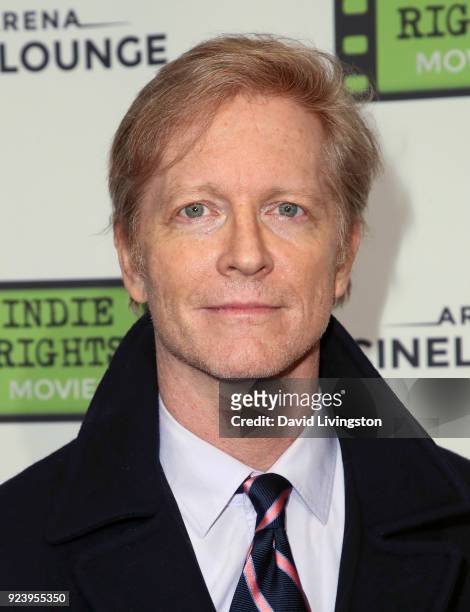 Actor/director Eric Stoltz attends the premiere of Indie Rights' "Confessions of a Teenage Jesus Jerk" at Arena Cinelounge on February 24, 2018 in...