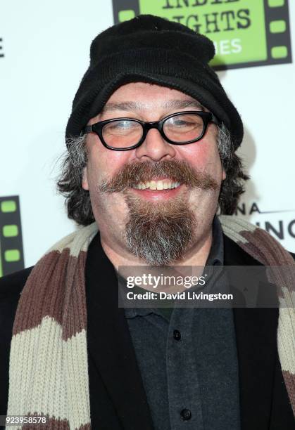 Writer Tony DuShane attends the premiere of Indie Rights' "Confessions of a Teenage Jesus Jerk" at Arena Cinelounge on February 24, 2018 in...