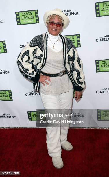 Actress Shari Belafonte attends the premiere of Indie Rights' "Confessions of a Teenage Jesus Jerk" at Arena Cinelounge on February 24, 2018 in...