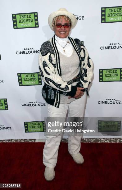 Actress Shari Belafonte attends the premiere of Indie Rights' "Confessions of a Teenage Jesus Jerk" at Arena Cinelounge on February 24, 2018 in...