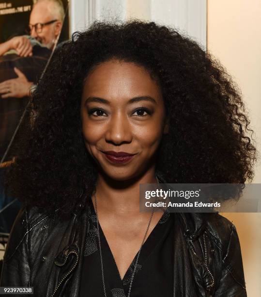 Actress Betty Gabriel attends the Aero Theatre's special screening and Q&A of "Get Out" at the Aero Theatre on February 24, 2018 in Santa Monica,...