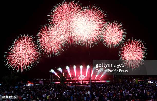 Germany showed they're entry for the 2nd week of the battle for sky supremacy at 9th Philippines International Pyromusical Competition every Saturday...