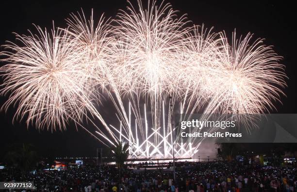 Germany showed they're entry for the 2nd week of the battle for sky supremacy at 9th Philippines International Pyromusical Competition every Saturday...