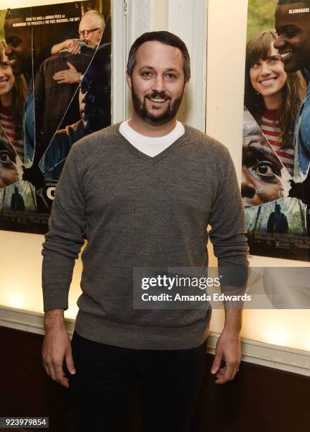 Producer Sean McKittrick attends the Aero Theatre's special screening and Q&A of "Get Out" at the Aero Theatre on February 24, 2018 in Santa Monica,...