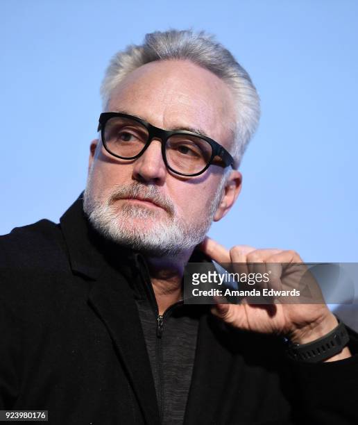 Actor Bradley Whitford attends the Aero Theatre's special screening and Q&A of "Get Out" at the Aero Theatre on February 24, 2018 in Santa Monica,...