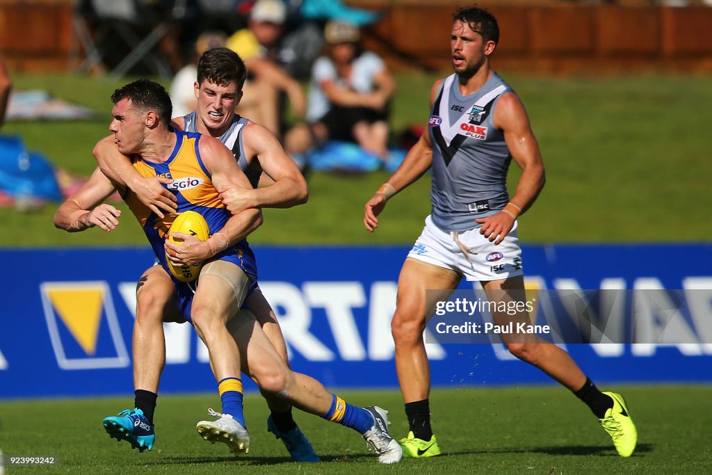 West Coast v Port Adelaide - JLT Community Series