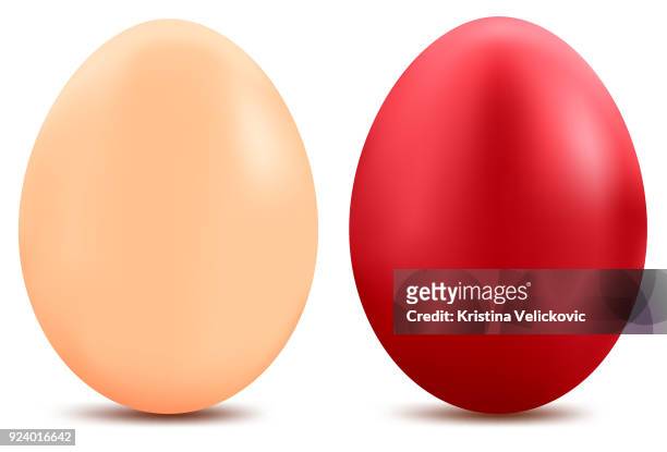 easter egg - easter egg colour isolated stock-grafiken, -clipart, -cartoons und -symbole