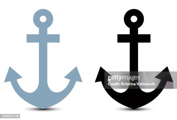 anker-symbol - anker stock-grafiken, -clipart, -cartoons und -symbole