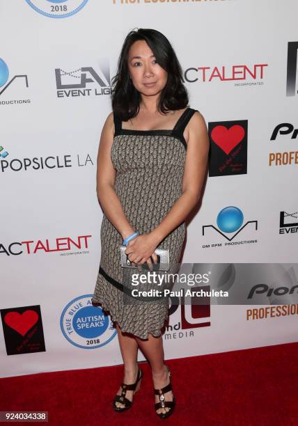 Actress Alice Kwong attends the "Gifting Your Spectrum" gala benefiting Autism Speaks on February 24, 2018 in Hollywood, California.