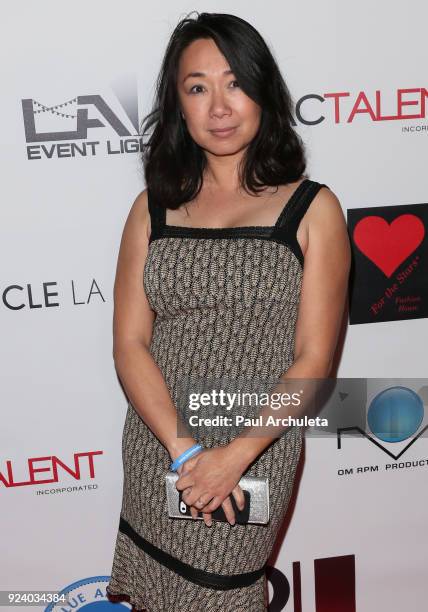 Actress Alice Kwong attends the "Gifting Your Spectrum" gala benefiting Autism Speaks on February 24, 2018 in Hollywood, California.