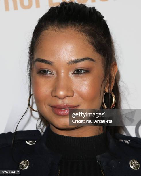 Actress Angelique Pereira attends the "Gifting Your Spectrum" gala benefiting Autism Speaks on February 24, 2018 in Hollywood, California.