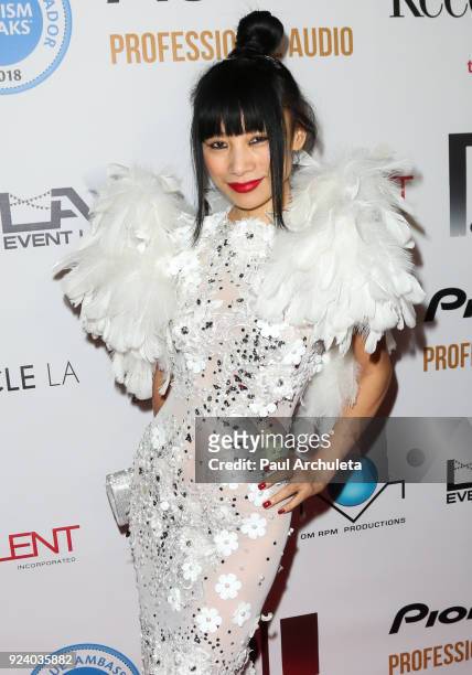Actress Bai Ling attends the "Gifting Your Spectrum" gala benefiting Autism Speaks on February 24, 2018 in Hollywood, California.