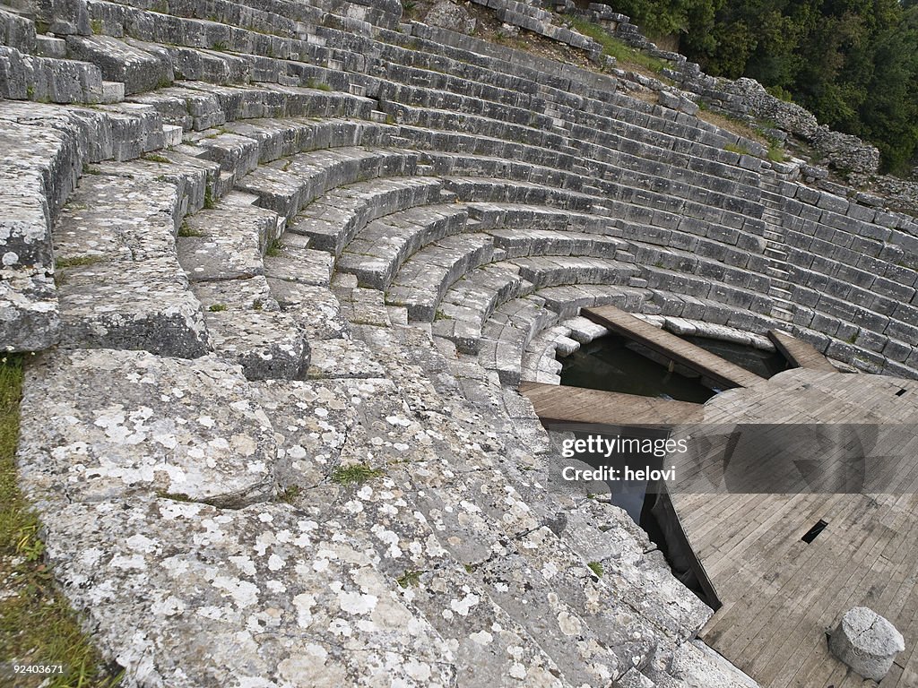 Archaelogical site, Butrint, Anfiteatro