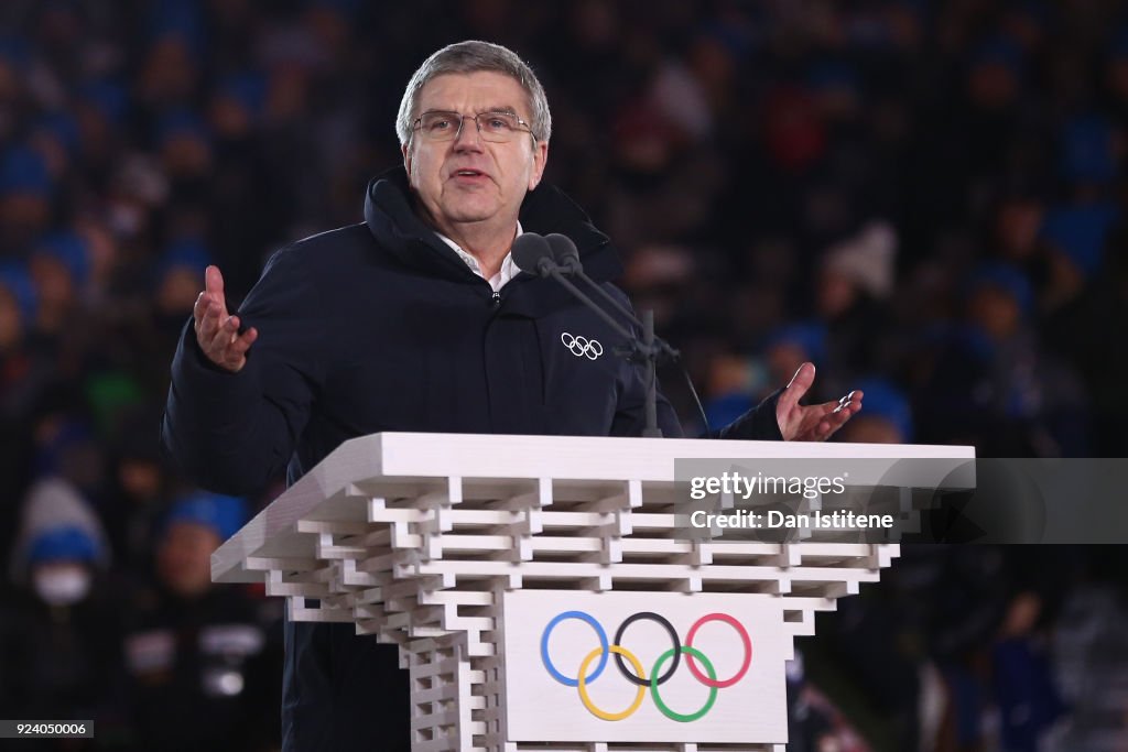 2018 Winter Olympic Games - Closing Ceremony