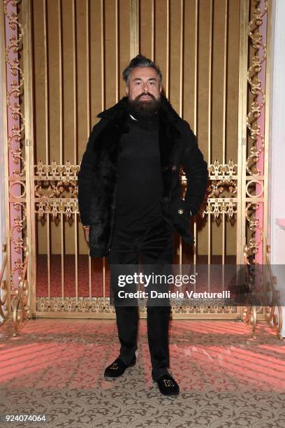 Ildo Damiano attends the Dolce & Gabbana show during Milan Fashion Week Fall/Winter 2018/19 on February 25, 2018 in Milan, Italy.
