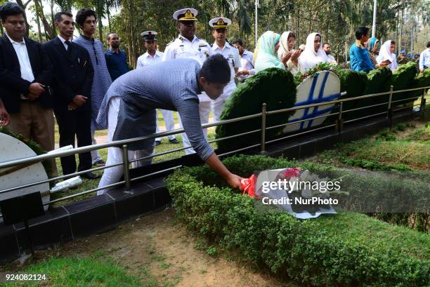 Members and families of the victims' say their prayers and lay flowers on the graves of their loved ones as the nation is observing the anniversary...