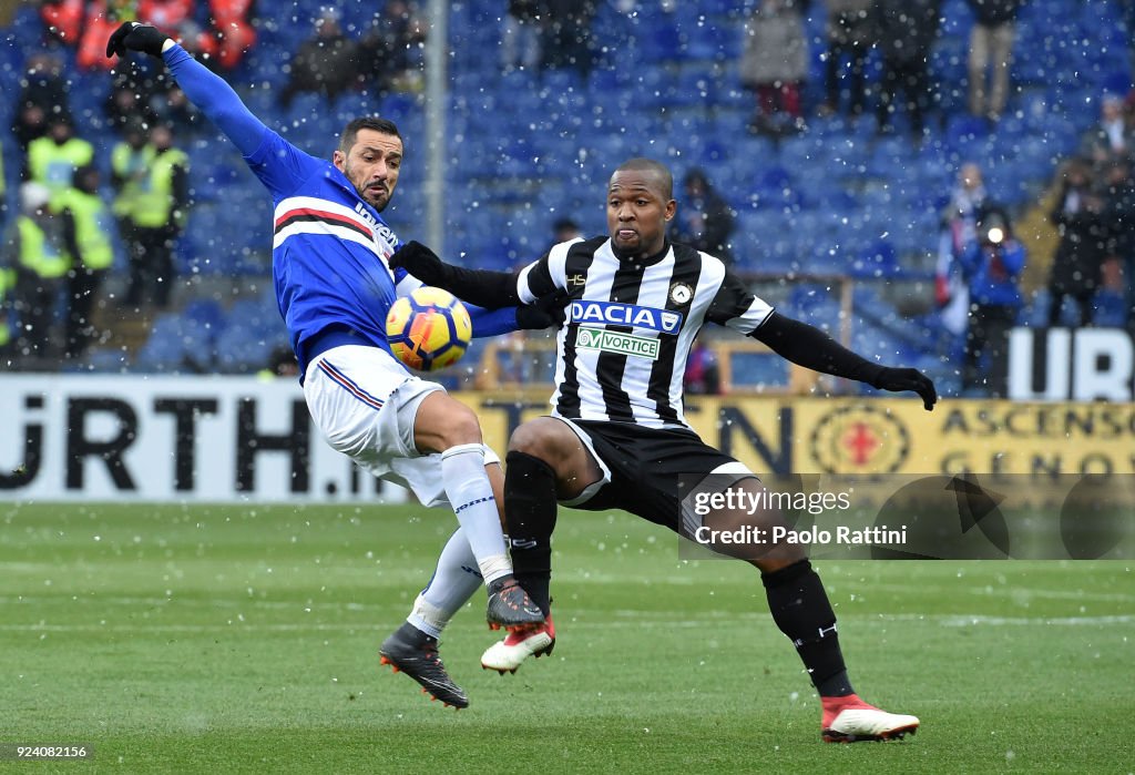 UC Sampdoria v Udinese Calcio - Serie A