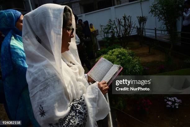 Members and families of the victims' say their prayers and lay flowers on the graves of their loved ones as the nation is observing the anniversary...