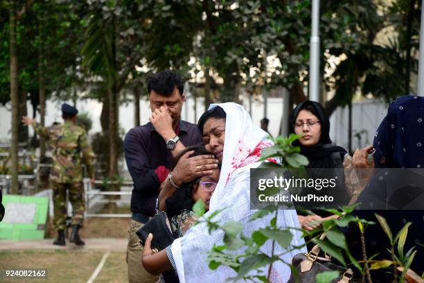 Members and families of the victims' say their prayers and lay flowers on the graves of their loved ones as the nation is observing the anniversary...