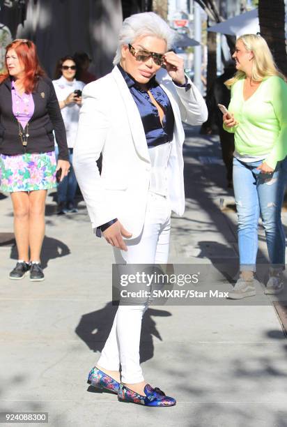 Rodrigo Alves is seen on February 24, 2018 in Los Angeles, California.