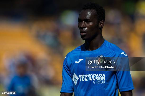 Merveil during the match between Villarreal CF against Getafe CF, week 25 of La Liga 2017/18 in Ceramica stadium, Villarreal, SPAIN. 25th February of...