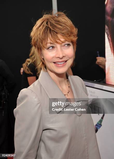 Acrtess Sharon Lawrence arrives at the Los Angeles premiere of "This Is It" at Nokia Theatre L.A. Live on October 27, 2009 in Los Angeles, California.