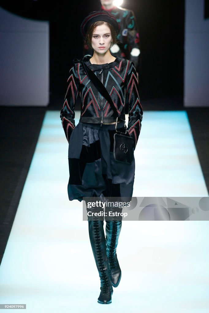 Giorgio Armani - Runway - Milan Fashion Week Fall/Winter 2018/19