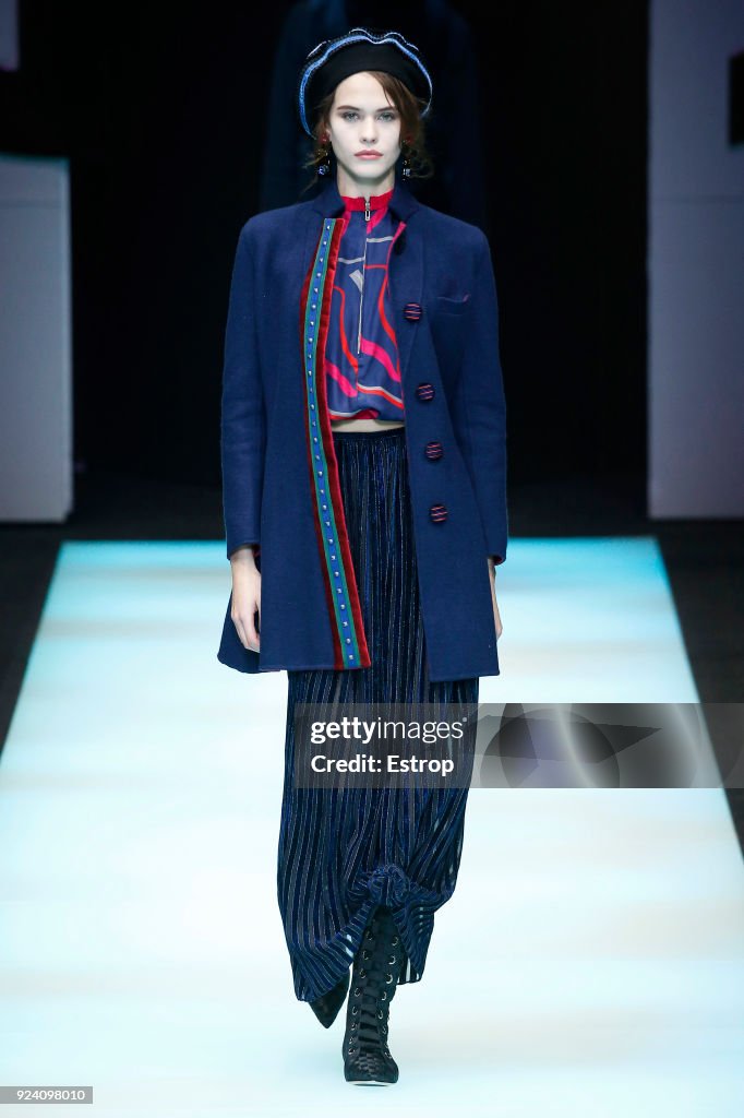 Giorgio Armani - Runway - Milan Fashion Week Fall/Winter 2018/19