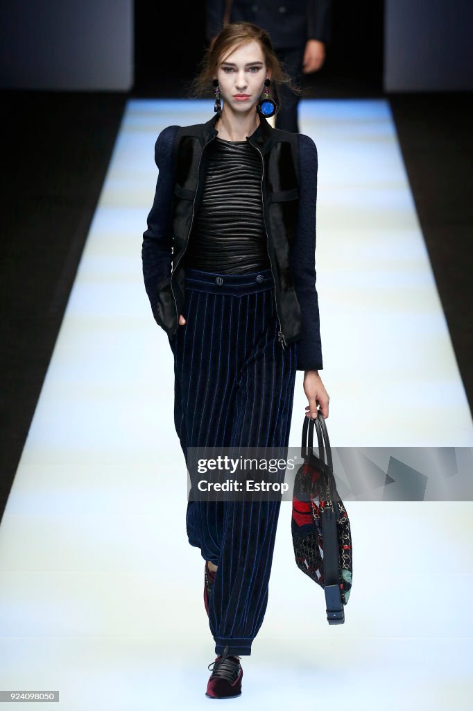 Giorgio Armani - Runway - Milan Fashion Week Fall/Winter 2018/19