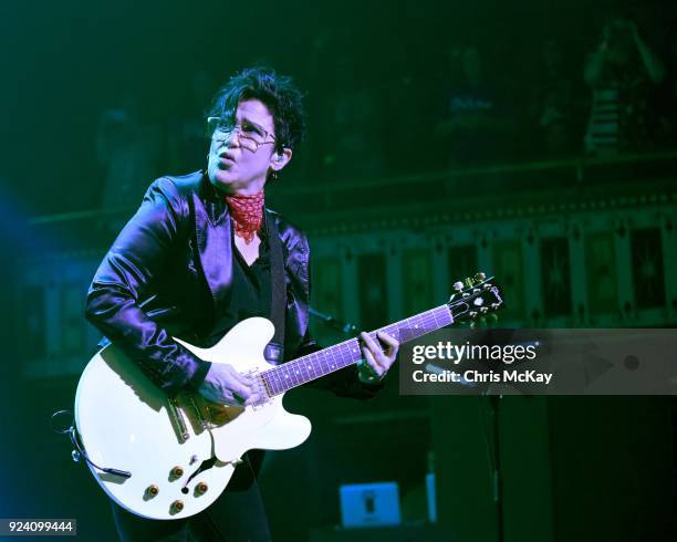 Wendy Melvoin of The Revolution performs at The Tabernacle on February 24, 2018 in Atlanta, Georgia.