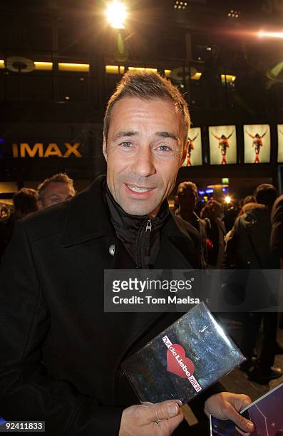 Presenter Kai Pflaume attends the Germany Premiere of 'This Is It' at Cinestar on October 27, 2009 in Berlin, Germany.