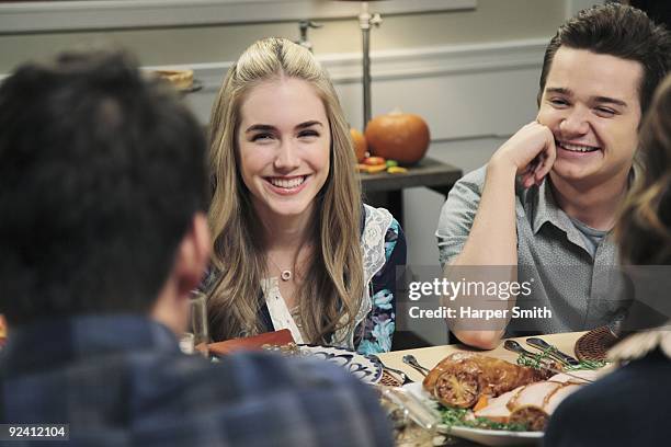 Here Comes My Girl" - Jules' intimate Thanksgiving turns into a larger gathering just as she'd hoped, on Walt Disney Television via Getty Images's...