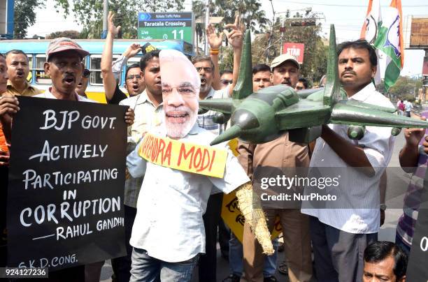 Indian Political Party Congress Leader Pradip Prasad Leadership agitation , and A Rally South Kolkata bhawanipore to Hazra Crossing ,Brun Effegy...