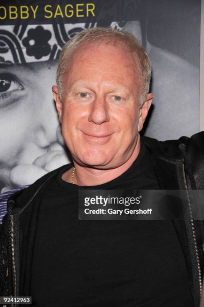 Philanthropist Bobby Sager attends "The Power Of The Invisible Sun" book launch party at Donna Karan's Urban Zen Center at the Stephen Weiss Studio...