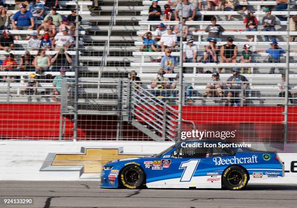 Hampton, GA Elliott Sadler JR. Motorsports Cessna Chevrolet Camaro during the running of the 27th annual Rinnai 250 on Saturday February 24, 2018 at...