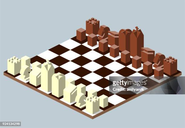 chess board - anilyanik stock illustrations