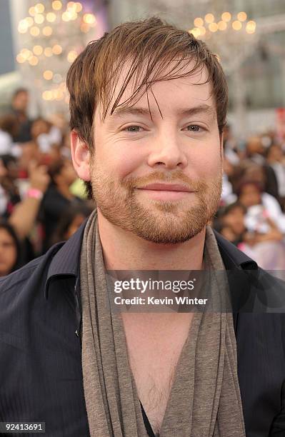 Musician David Cook arrives at the premiere of Sony Pictures' "This Is It" held at Nokia Theatre Downtown LA on October 27, 2009 in Los Angeles,...