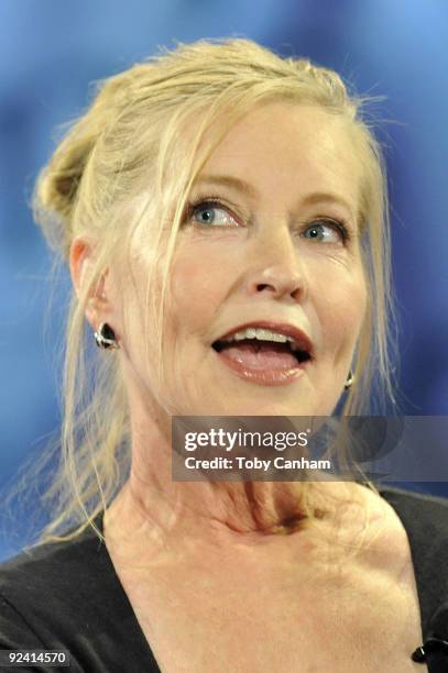 Lisa Niemi participates in a panel discussion at the 2009 Women's Conference held at Long Beach Convention Center on October 27, 2009 in Long Beach,...