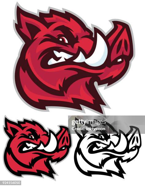 Pixel Art Razorback Logo 100 Razorback Mascot Stock Photos, High-Res Pictures, and Images ...