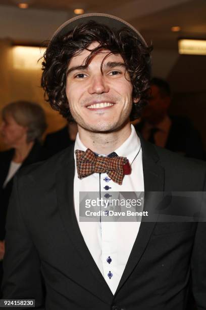 Fra Fee attends the 18th Annual WhatsOnStage Awards at the Prince Of Wales Theatre on February 25, 2018 in London, England.