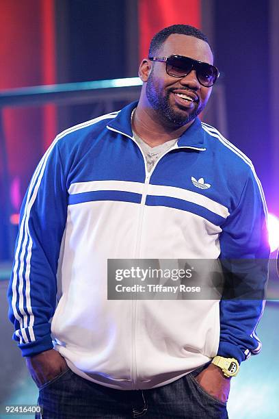 Raekwon performs on Fuel TV's "The Daily Habit on October 27, 2009 in Los Angeles, California.