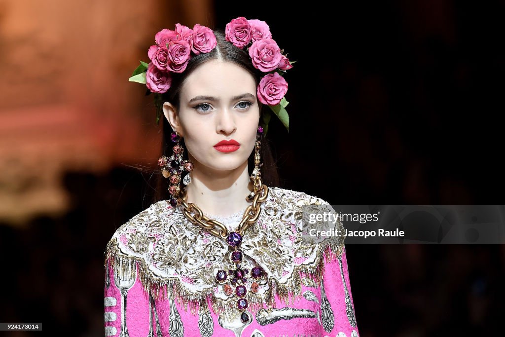 Dolce & Gabbana - Runway - Milan Fashion Week Fall/Winter 2018/19
