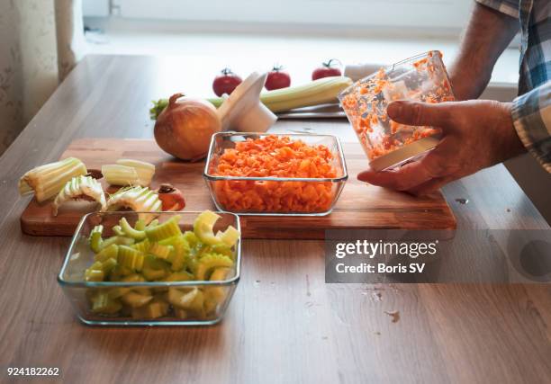 making bean soup - mincing stock pictures, royalty-free photos & images
