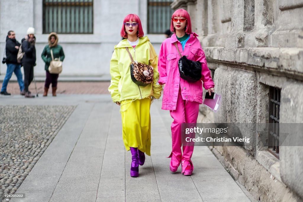 Street Style: February 25 - Milan Fashion Week Fall/Winter 2018/19