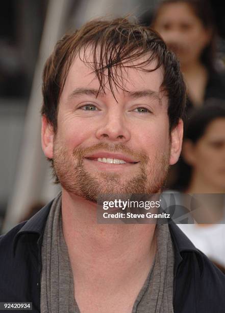 Musician David Cook arrives at the Los Angeles Premiere of "This Is It" held at Nokia Theatre L.A. Live on October 27, 2009 in Los Angeles,...