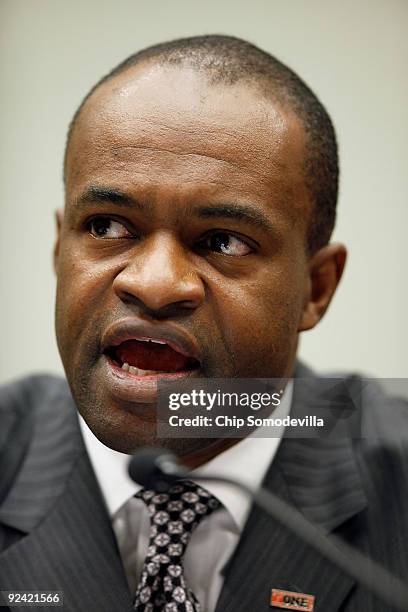 Players Association Executive Director DeMaurice Smith testifies before the House Judiciary Committee about football brain injuries on Capitol Hill...