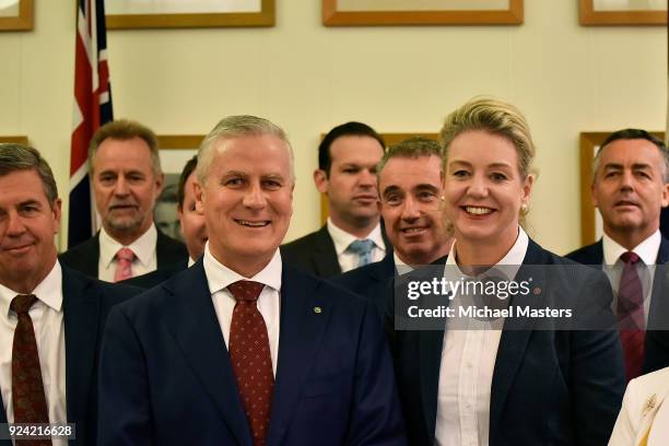 Michael McCormack is elected as the Leader of The Nationals, and will become the Deputy Prime Minister of Australia on February 26, 2018 in Canberra,...